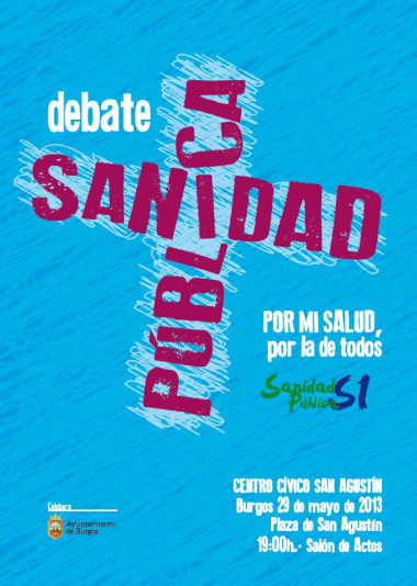 Debate Sanidad Pública Sí de Burgos